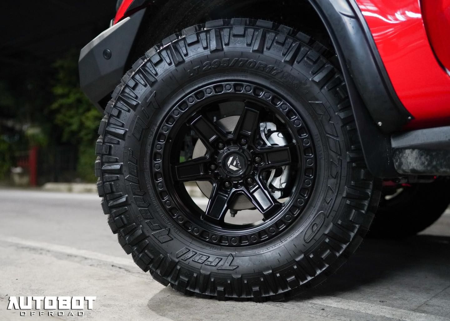 Ford Ranger Red Fuel OffRoad Kicker 6 D697 Wheel Wheel Front