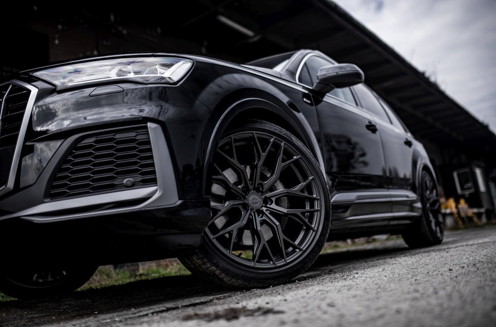 Audi Q7/SQ7 Black Concaver CVR1 Wheel Wheel Front