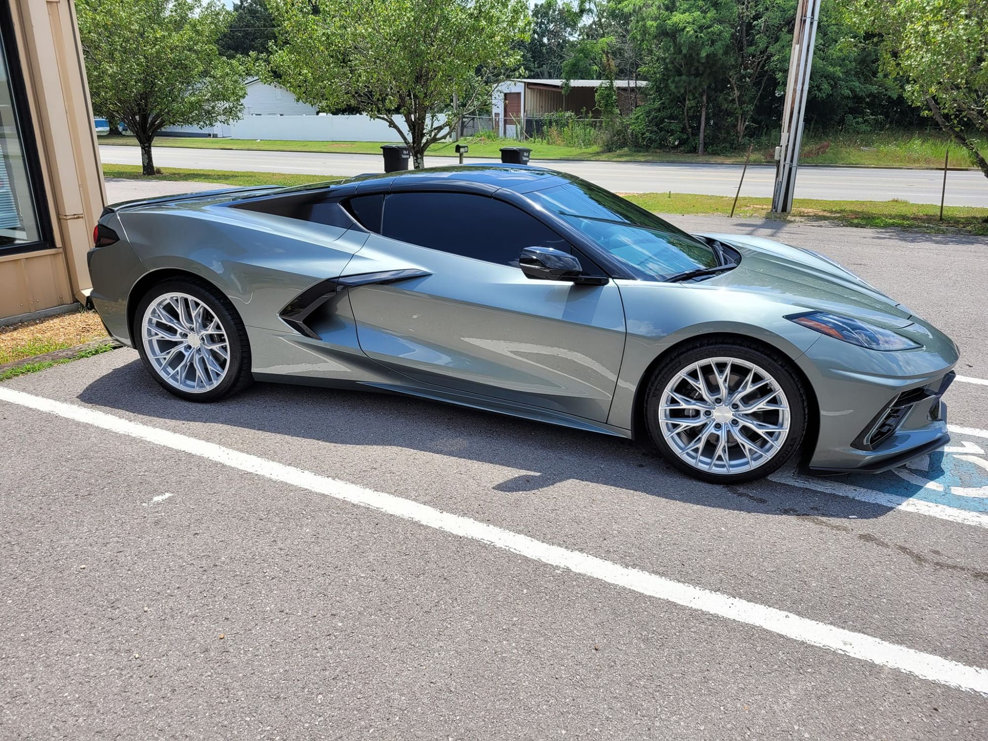 Chevrolet Corvette C8 Stingray Grey MRR GF5 Wheel Wheel Front