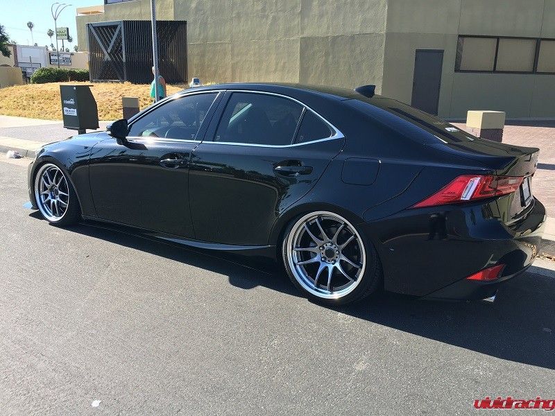 Lexus IS250 Black Work Emotion CR2P Wheel Wheel Front
