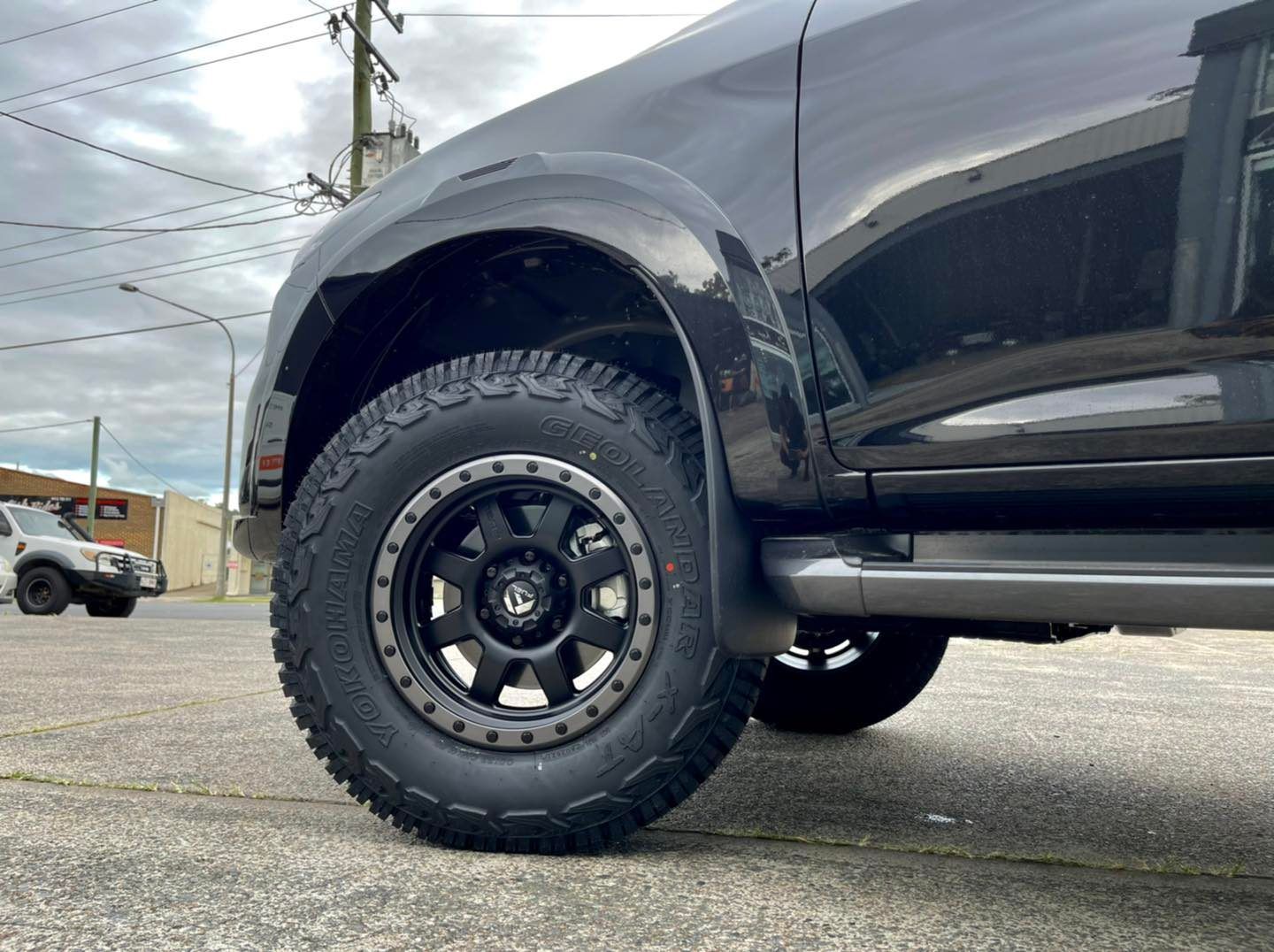 Mazda BT50 Black Fuel OffRoad Trophy D551 Wheel Front