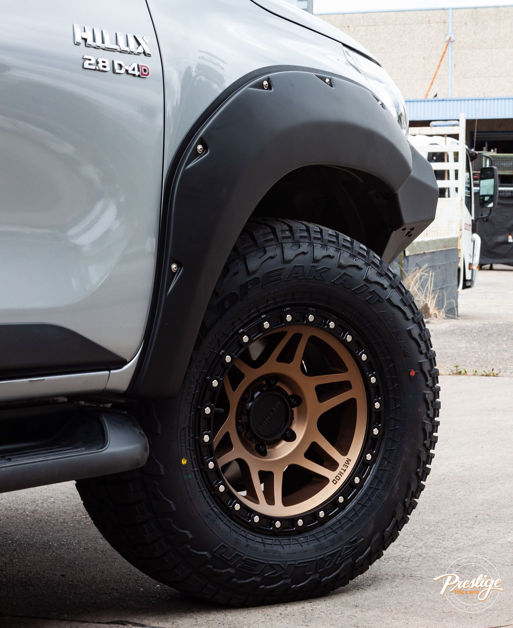 Toyota Hilux N80 Silver Method 312 Wheel Wheel Front