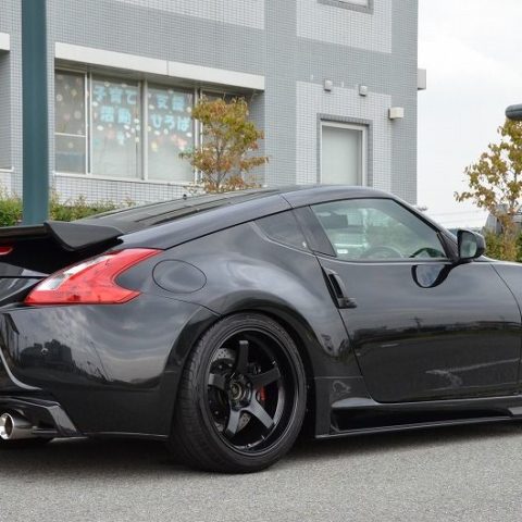 Nissan 370Z Black Advan GT | Wheel Front