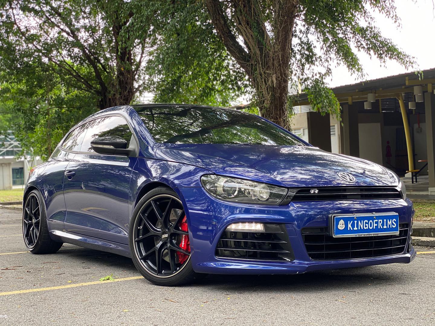 Volkswagen Scirocco R Blue BBS CIR Wheel Wheel Front