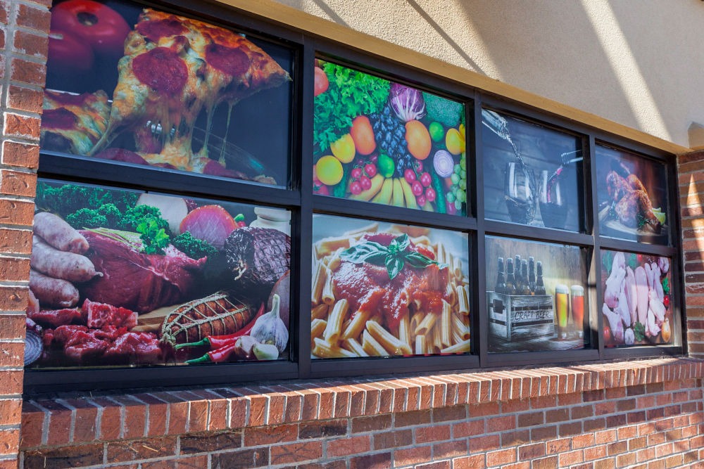 Grocery Graphics & Wayfinding in Michigan Wheelhouse Graphix