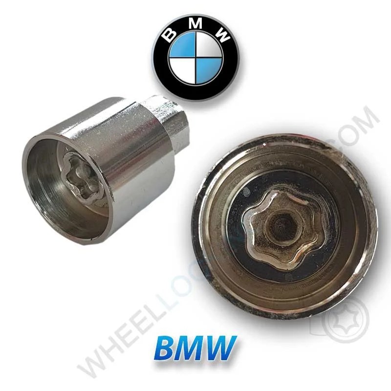 Wheel Locking Wheel Nut Key for BMW LWN Key Number 52 Wheel Locking Keys