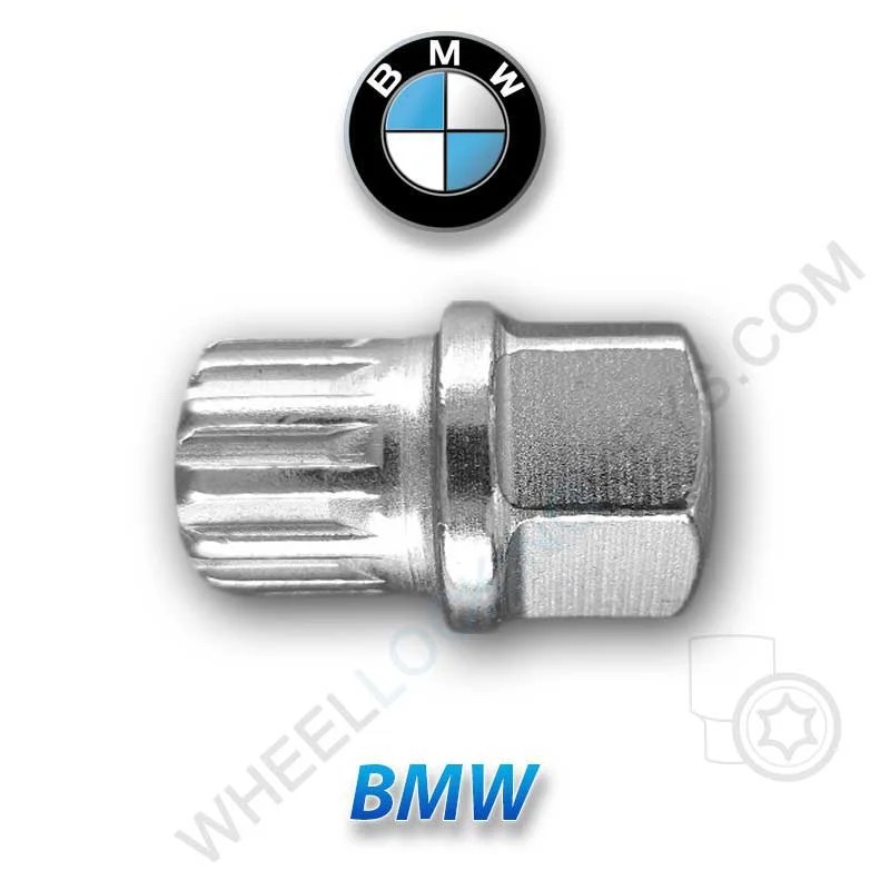 for BMW Wheel Locking Wheel Nut Key LWN Key Number B14 12 Splines