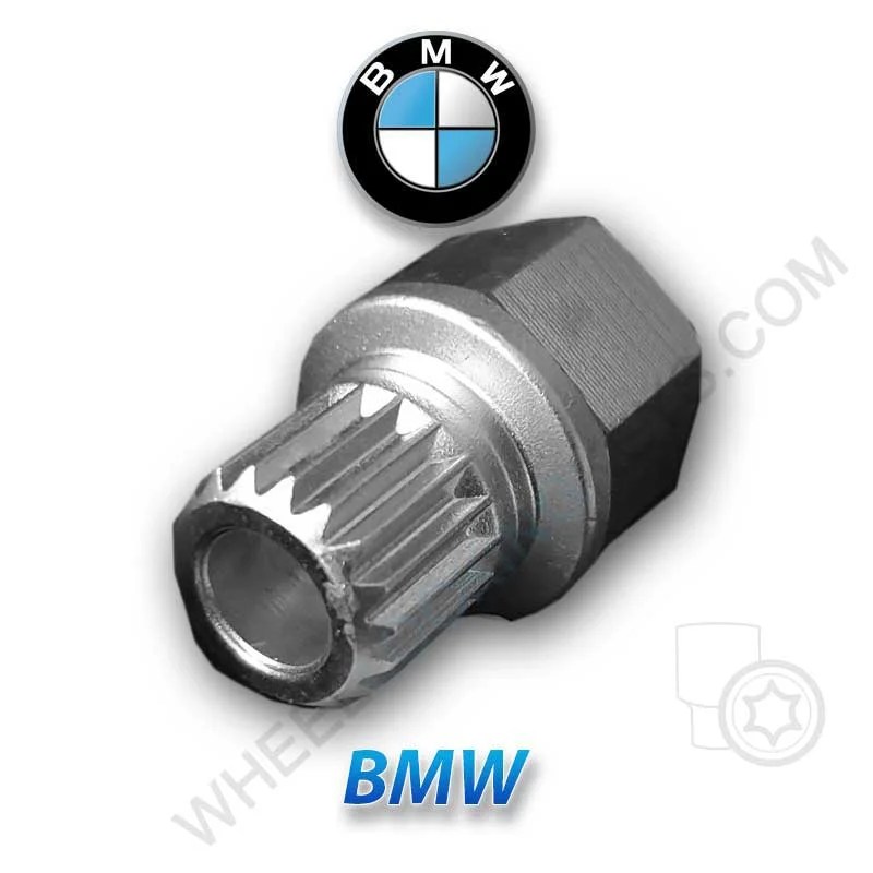 for BMW Wheel Locking Wheel Nut Key LWN Key Number C34 18 Splines