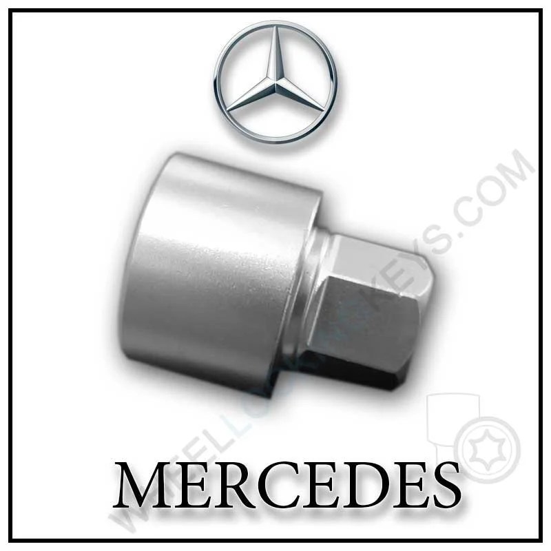 Wheel Locking Wheel Nut Key for Mercedes Code 309 (A001 990 1607