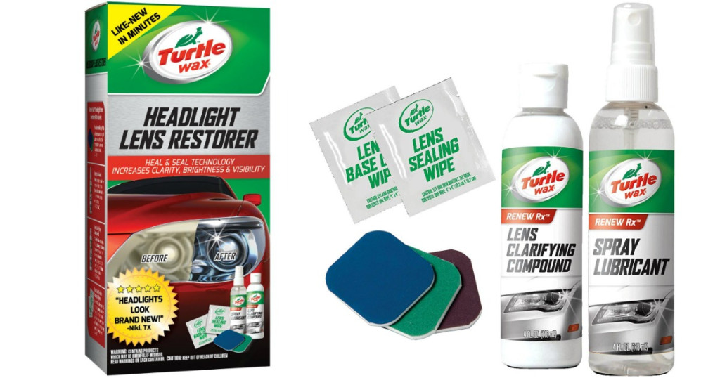 Turtle Wax Headlight Lens Restore Kit 5.12 (Reg.9.81