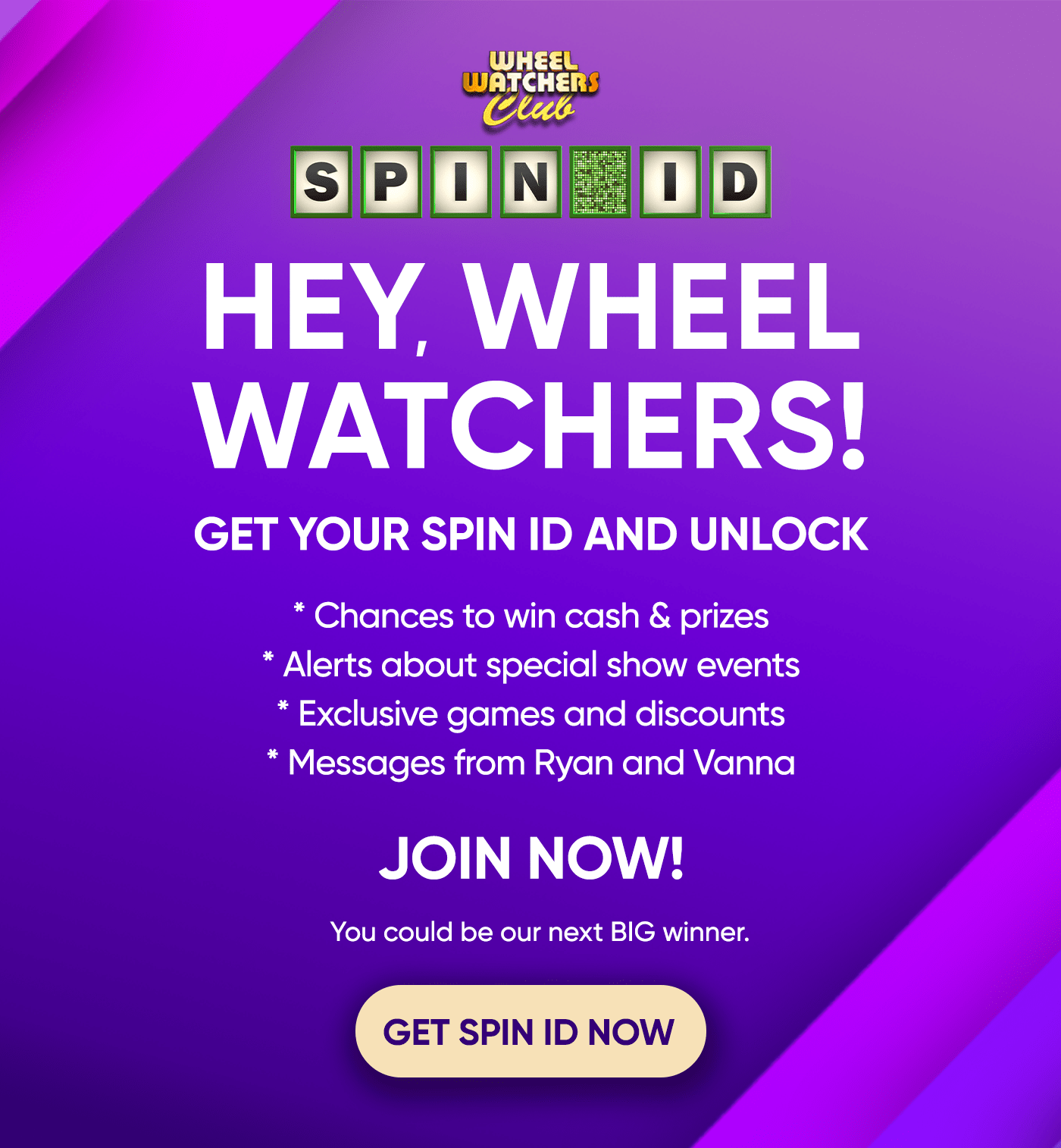 Join Wheel Watchers Club Wheel of Fortune
