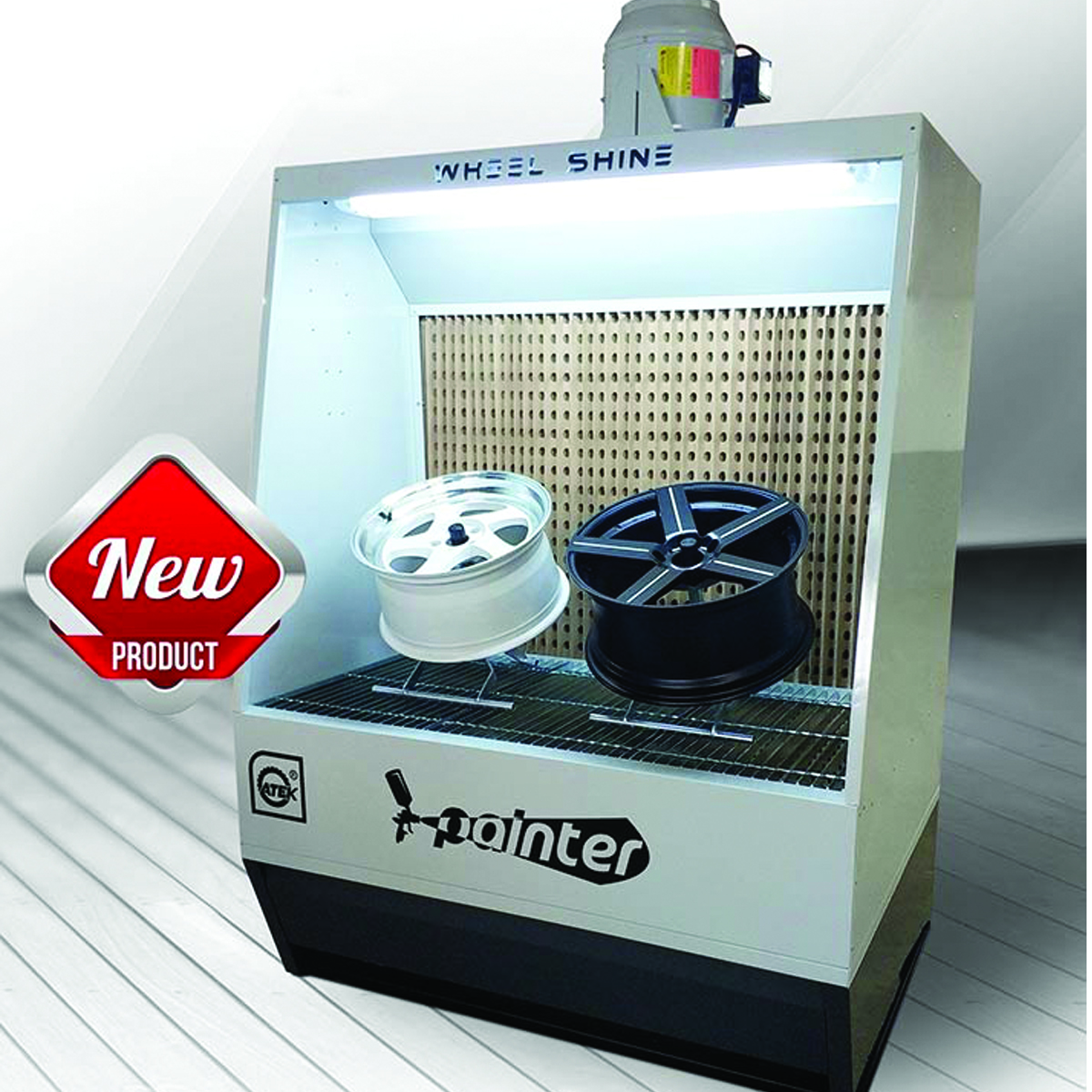 Wheel Painting Booth