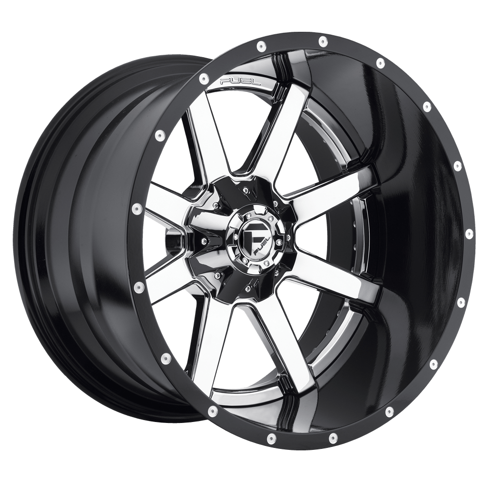D26022207047 22x12 D260 MAVERICK Fuel Wheels In 5x139.7 44 Offset on Sale