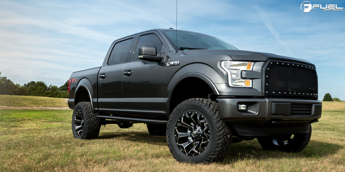 Ford F150 w/ 20x10 Fuel Assault D576 Wheels