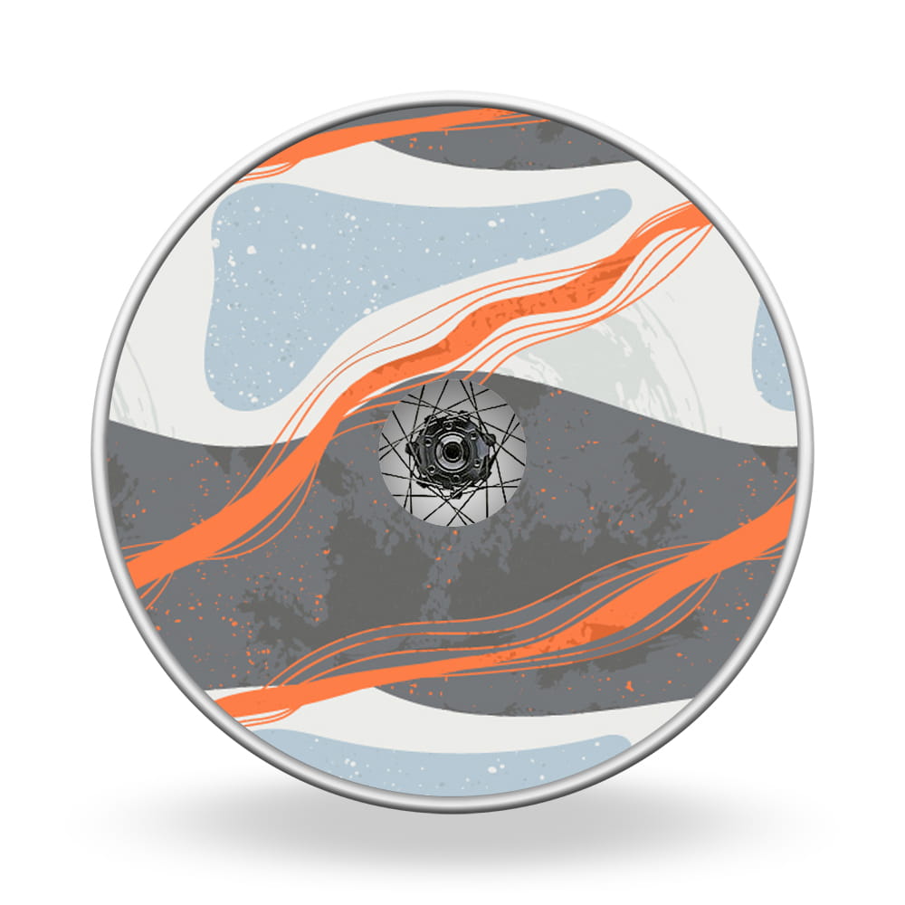 Wheel covers Colorful abstraction no.3 WheelsFun