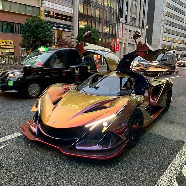 Apollo IE ML Golden Dragon is a limited edition hybrid fully electric