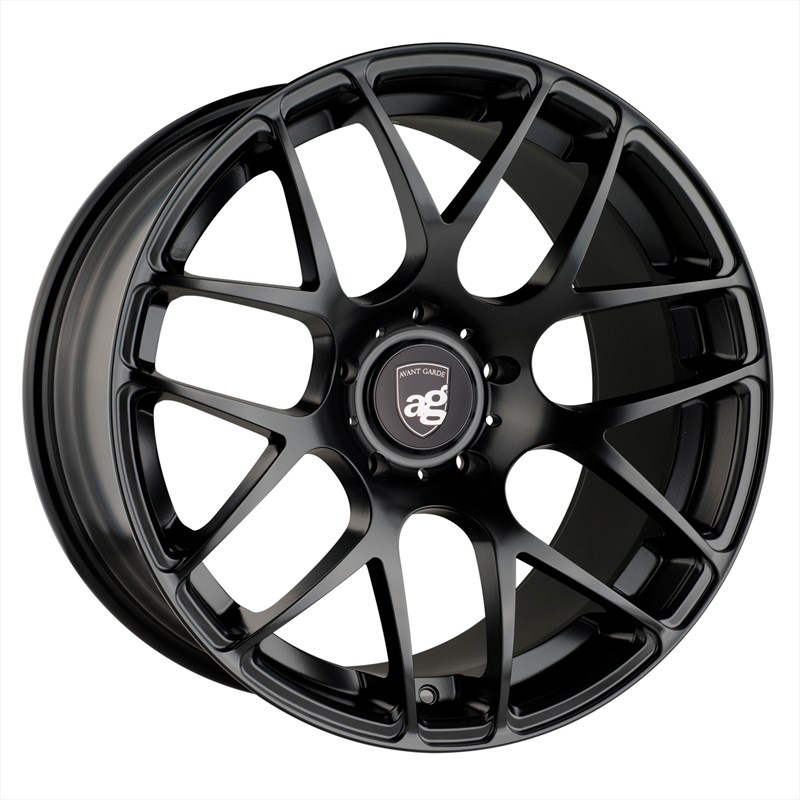 Avant Garde Wheels Ruger Mesh Matte Black Wheels Avant Garde Wheels