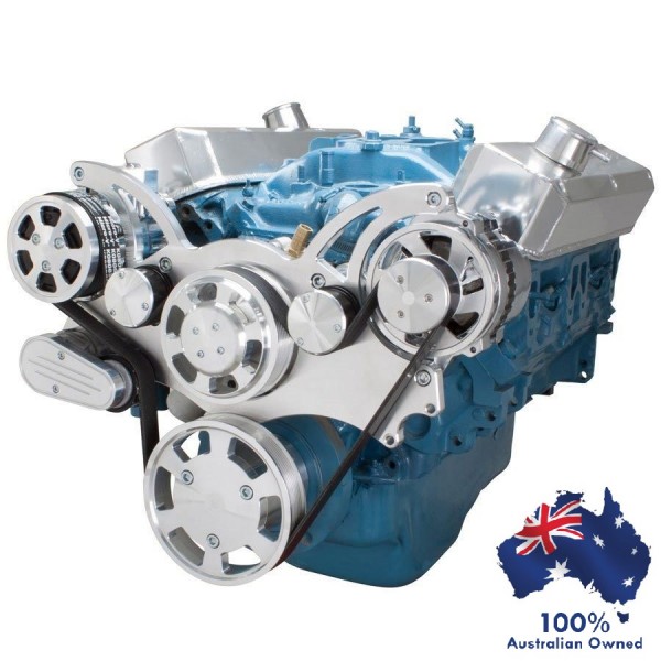 CHRYSLER MOPAR DODGE SMALL BLOCK 318, 340 & 360 1970+ SERPENTINE PULLEY