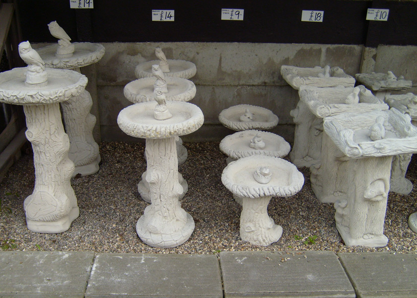 Bird Baths and Sundials Whelans Garden Ornaments