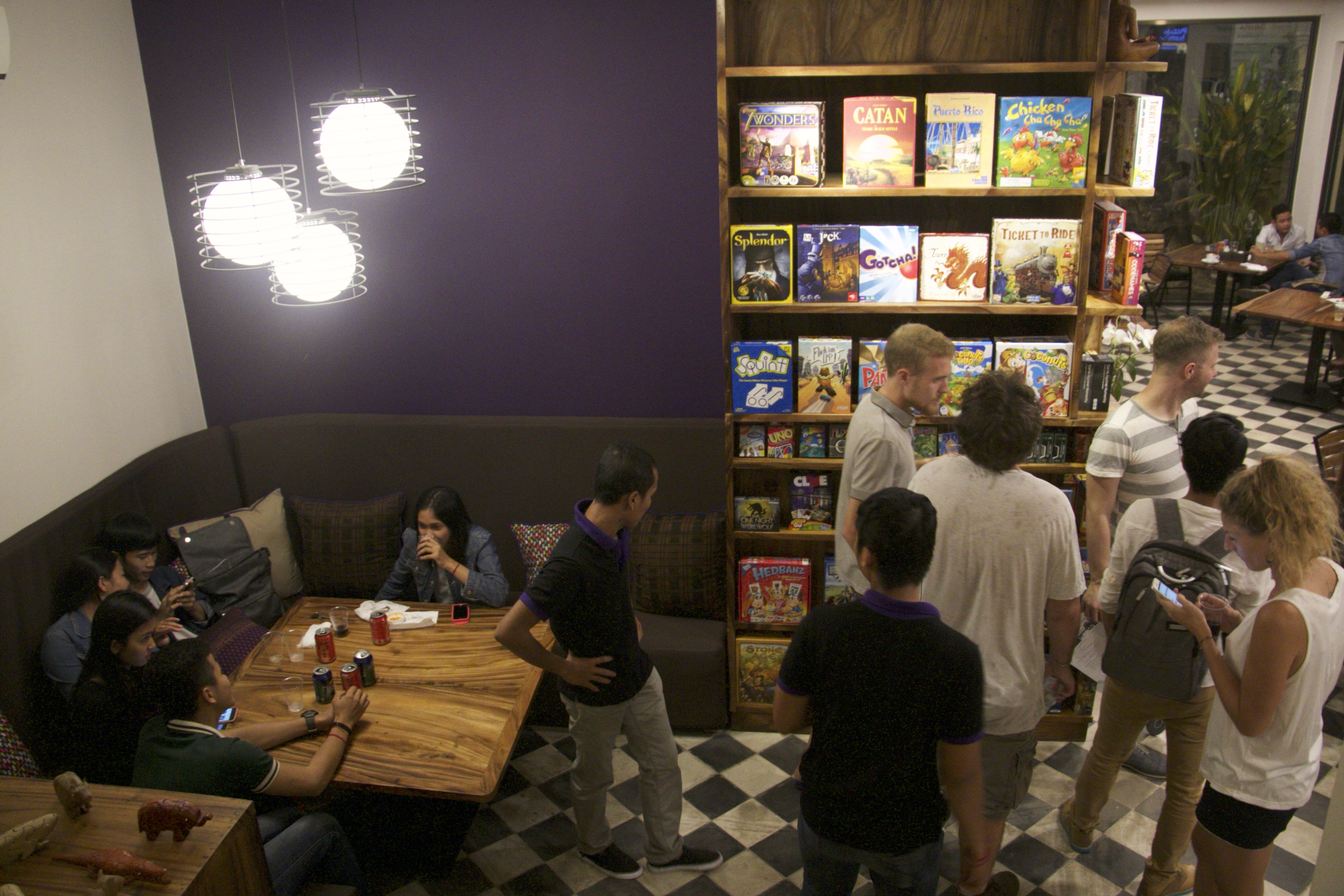 Largest board game CAFE in Phnom Penh When in Phnom Penh