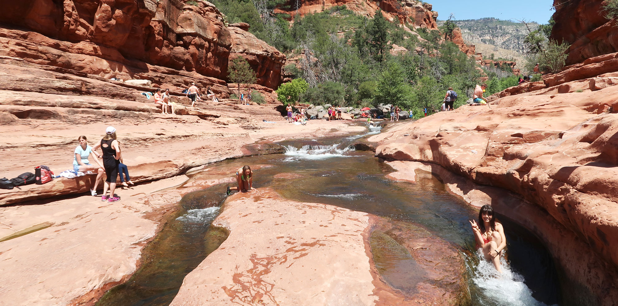 This Natural Waterpark in Sedona is a Perfect Place on a Hot Summer Day