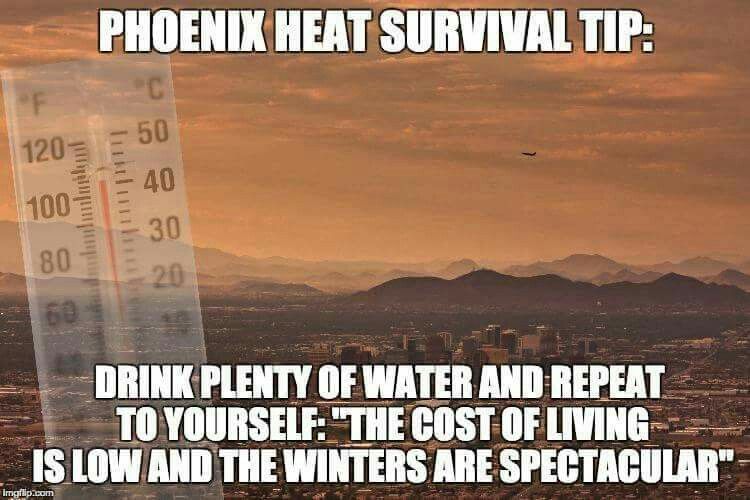 25 of the Best Arizona Memes That Perfectly Describe Our Summers