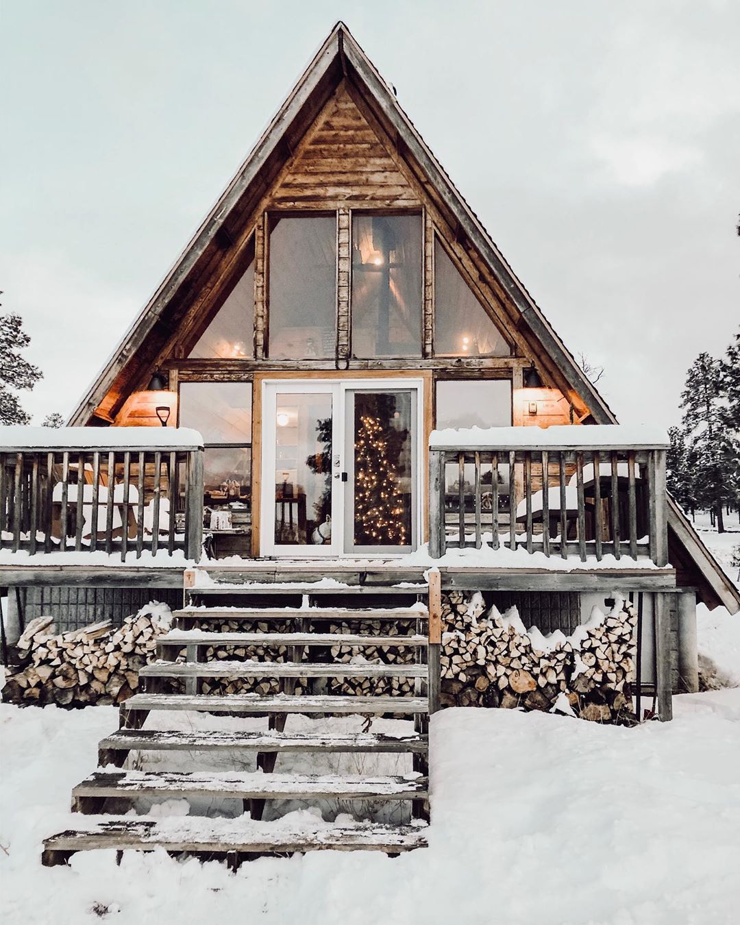 This Rustic AFrame Cabin Is the Perfect Starting Point for Arizona
