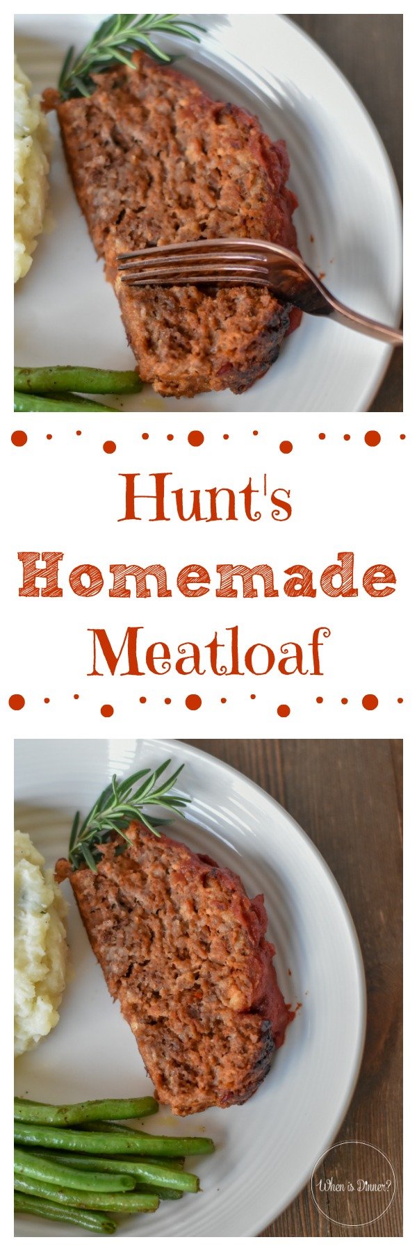 Hunt's "Homemade" Meatloaf