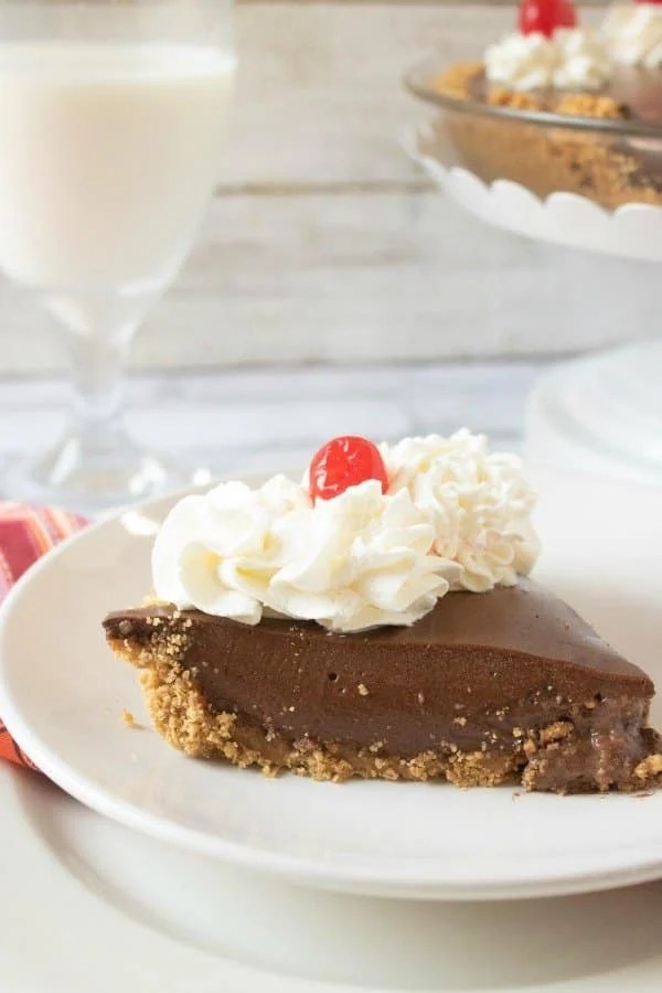 Chocolate Pie with Graham Cracker Crust When is Dinner Chocolate Pie with Graham Cracker Crust