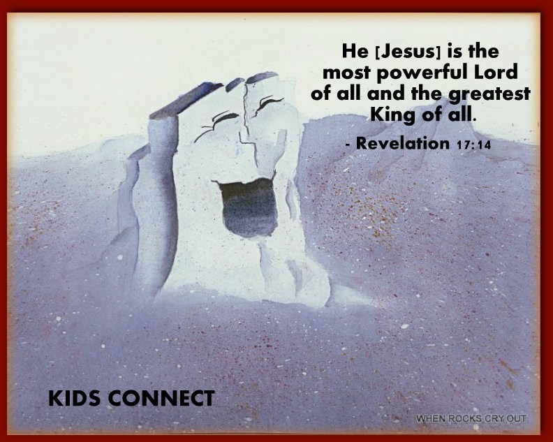 children’s action/jungle picture book When Rocks Cry Out