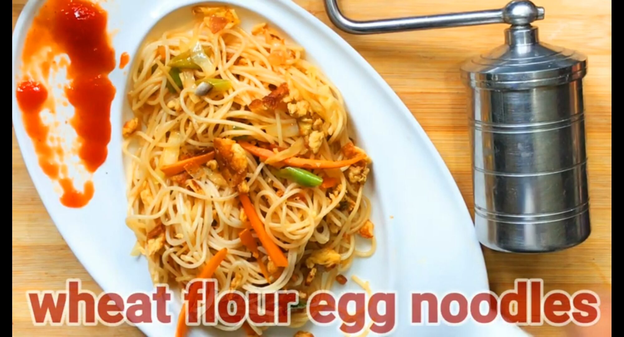 Wheat Flour Egg Noodles When U Cook