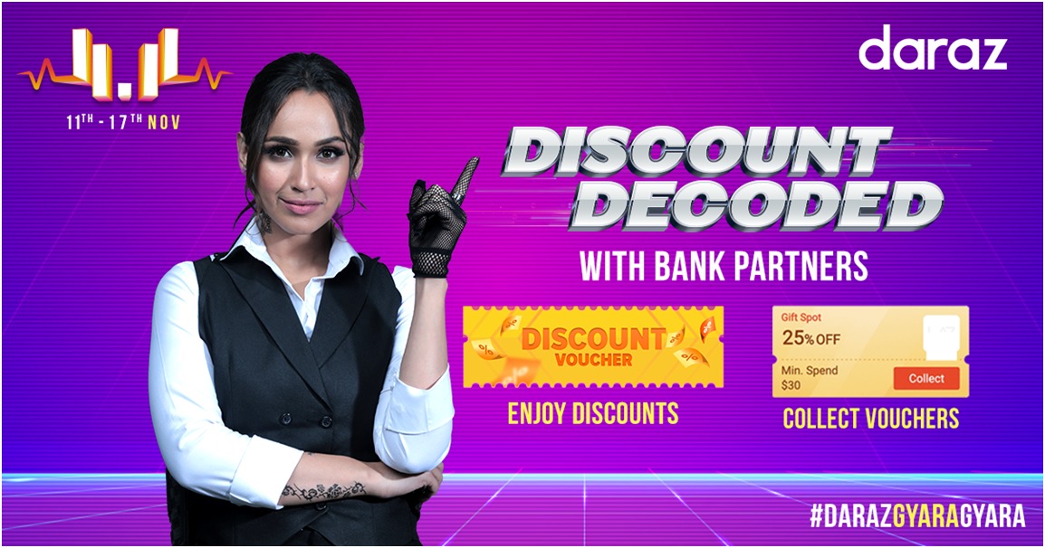 Daraz’s 11.11 Sale Brings Easy Monthly Installments and Discounts with