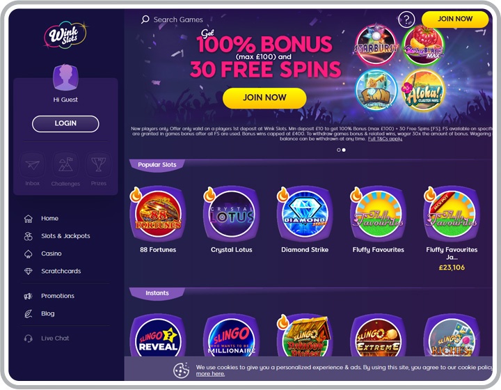 Our Full Review of Wink Slots Where 2 Gamble Online