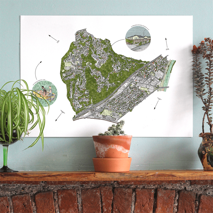 Lower Hutt, New Zealand Whereabouts Maps