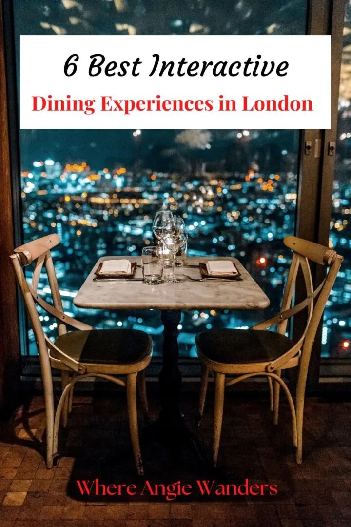 6 of London's Best Immersive Dining Experiences for Culture Vultures