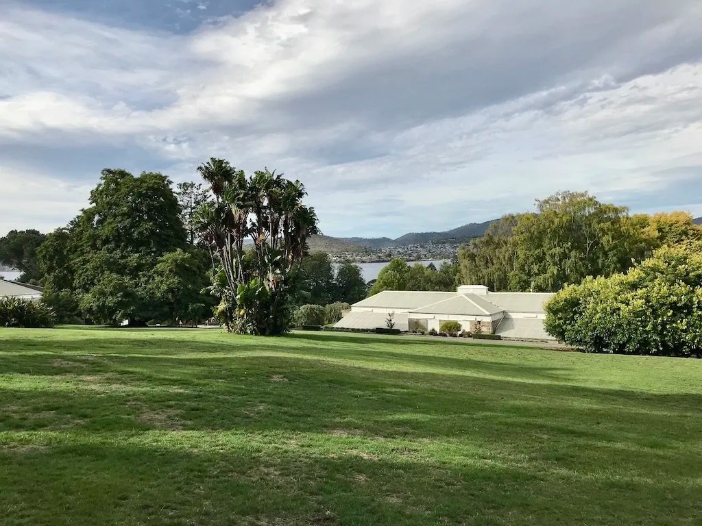 Visiting the Botanical Gardens Hobart Tasmania
