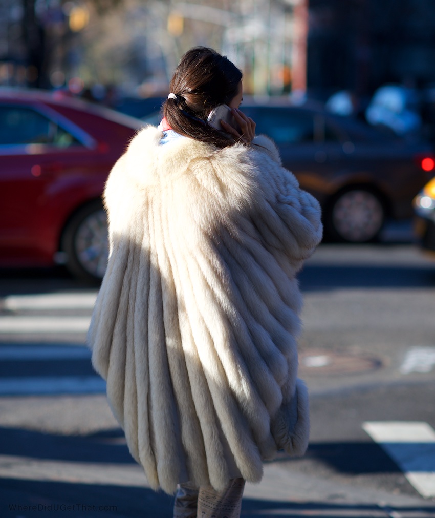 The Coats Women Are Wearing in New York Where Did U Get That