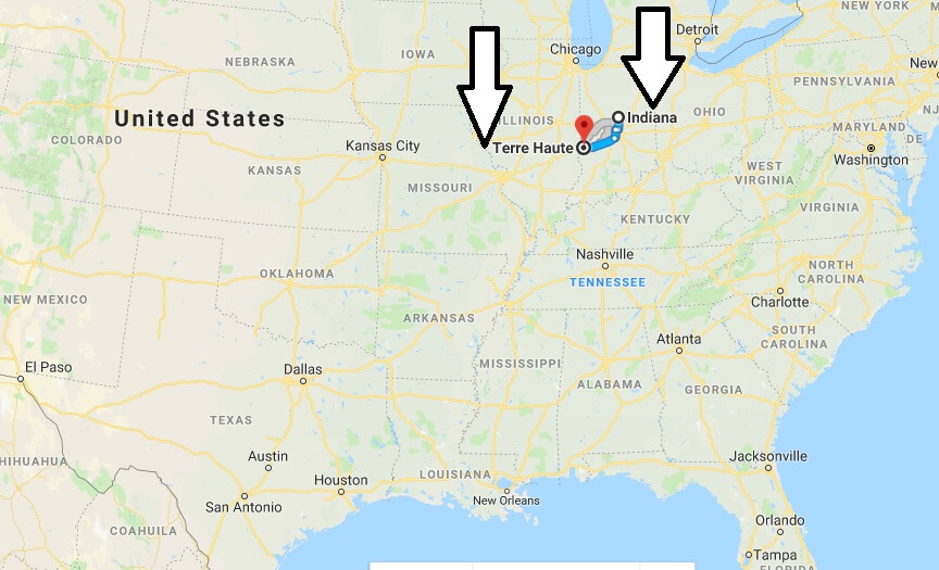 Where is Terre Haute Indiana (IN), Located Map? What County is Terre