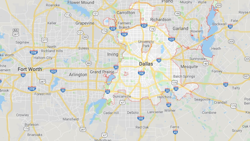 Where is 214 area code? What area code is 214 Where is Map