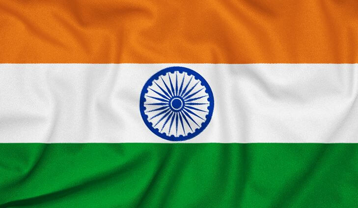 Flag of India Where is Map