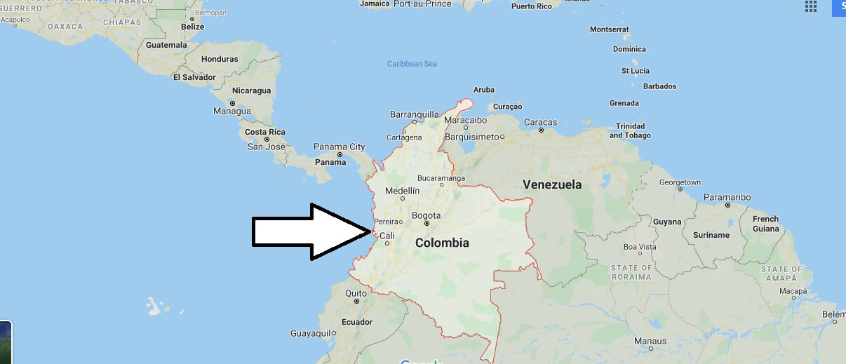 Where Is Colombia Located On The Map – CHM