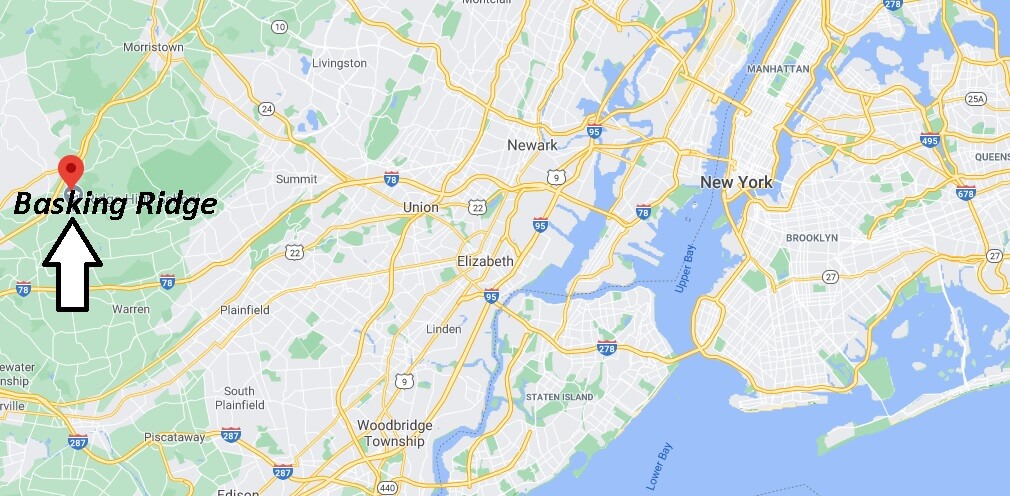 Basking Ridge Nj Map Where is Basking Ridge New Jersey? What county is Basking Ridge NJ in