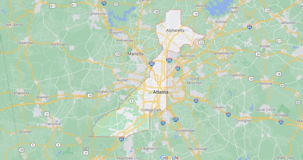 Where is Fulton County What cities are in Fulton County