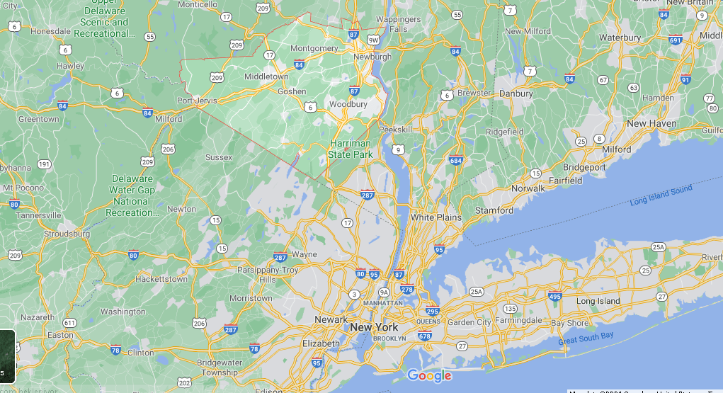 Where is Orange County New York? What cities are in Orange