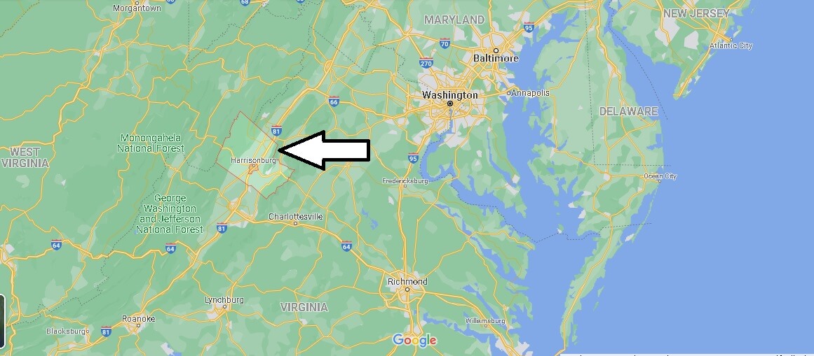 Where is Rockingham County Virginia? Rockingham County Map Where is Map