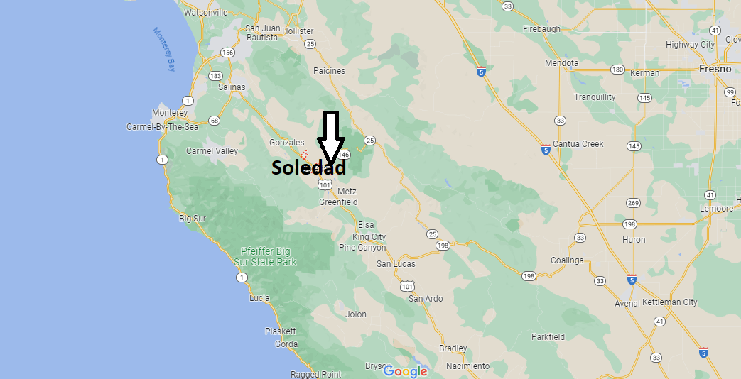 Where is Soledad California? Soledad Map Where is Map