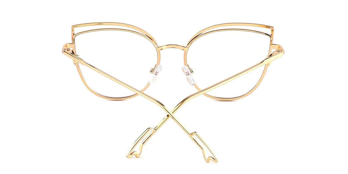 Pink Cateye Unique Spring Hinges Eyeglasses WhereLight