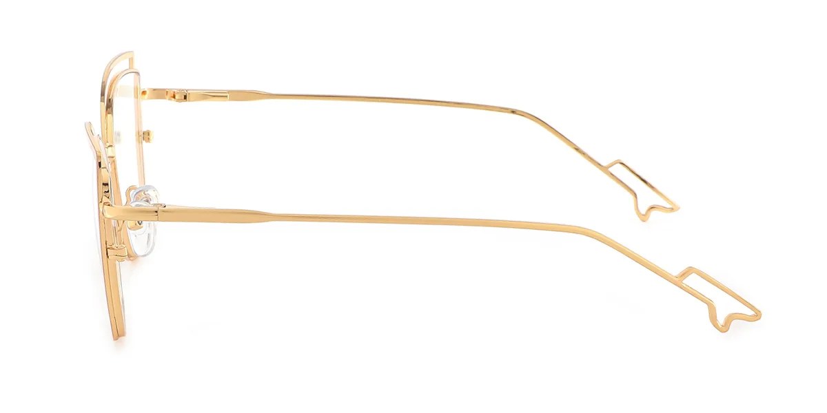 Pink Cateye Unique Spring Hinges Eyeglasses WhereLight