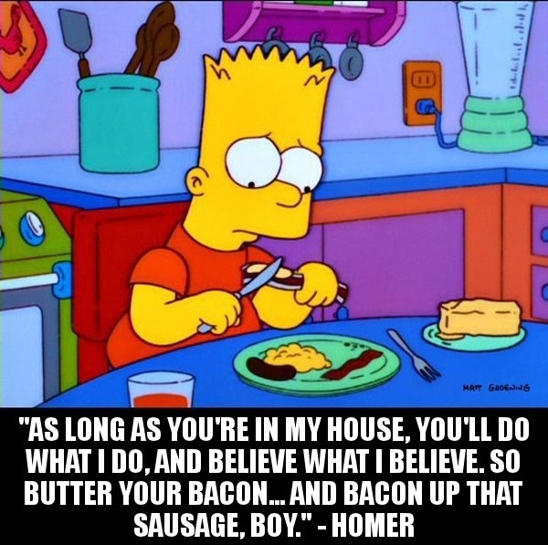 Homer's Wise Words