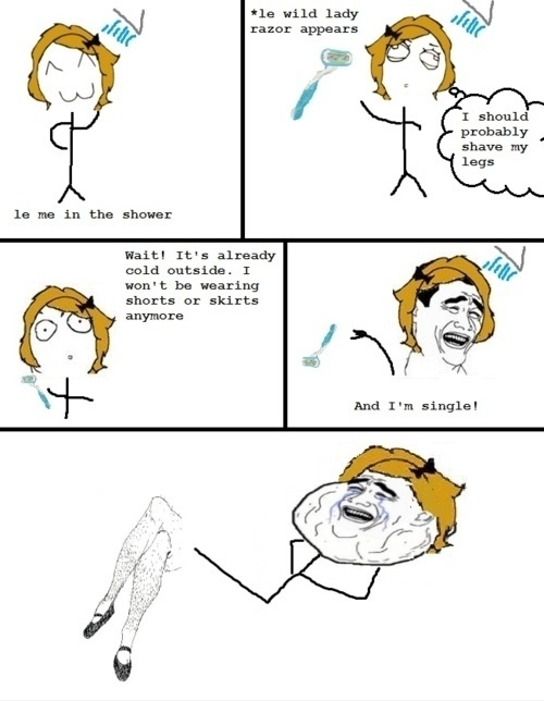 Should I shave my legs?